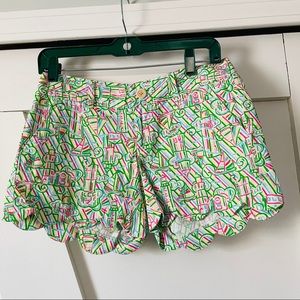 Lilly pullitzer buttercup shorts